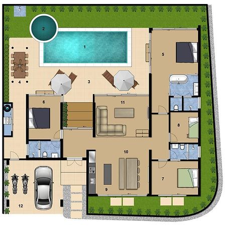 Villa Desi หาดบางเทา ภายนอก รูปภาพ